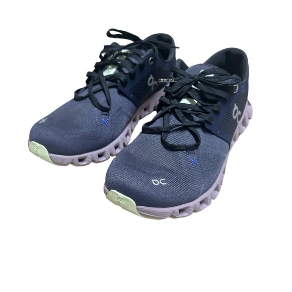 On Cloud Women’s Cloud X 3 Midnight Heron Running Shoes - Picture 7 of 12